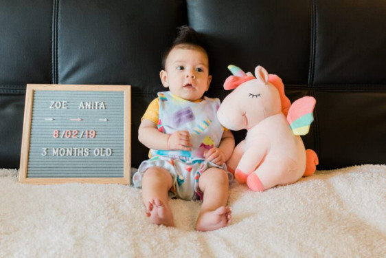 Three Month Outfit - 12m of Zoe