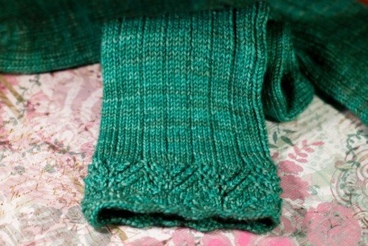 Aflight Lace Cuff Socks