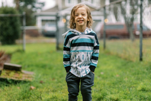 Striped Trees and Playday Pants