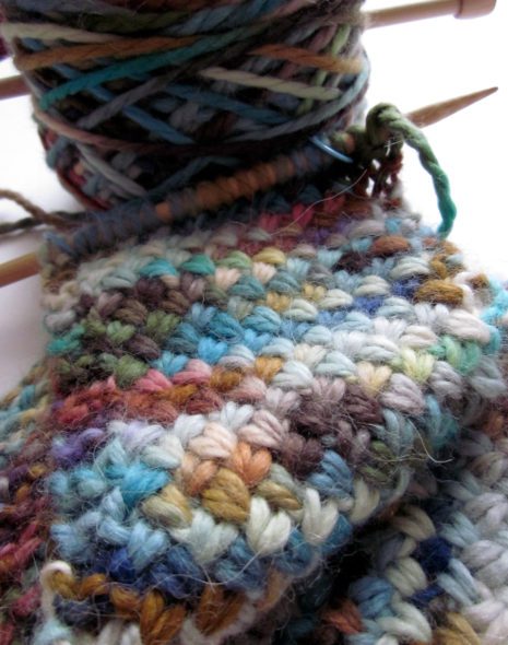 WIP – Cross Stitch Neck Warmer