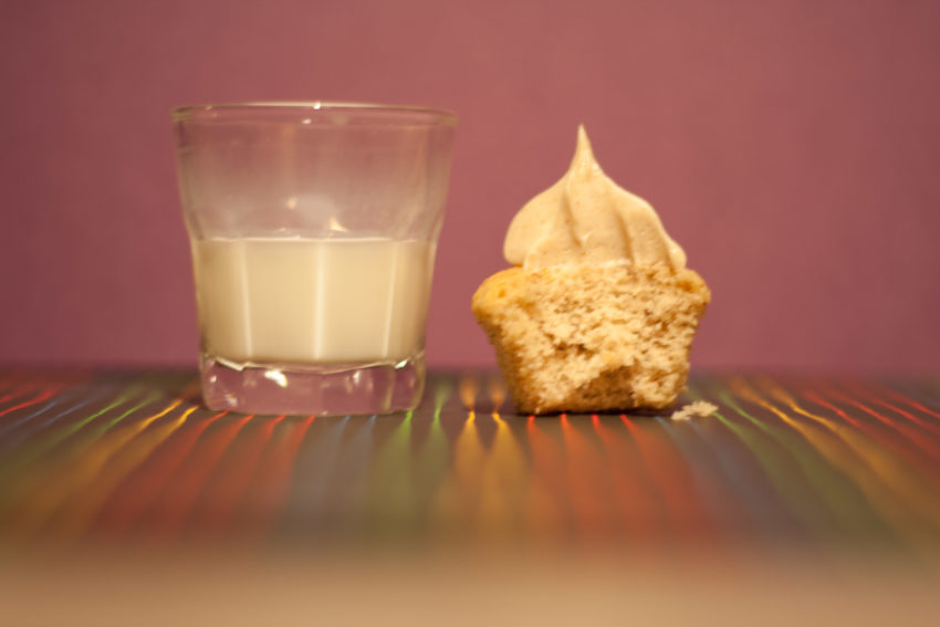 Mini Cupcake and a Shot of Milk | katili*made | https://www.katilimade.com