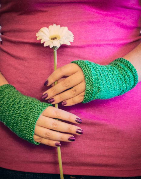 Grete Test Knit Mitt