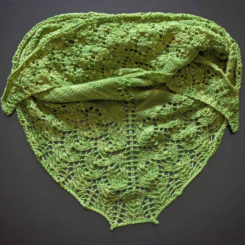 Lettuce Ishbel shawl | katili*made | https://www.katilimade.com