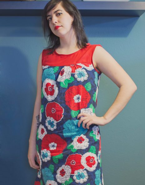 Ruby Dress: Hawaiian Flowers