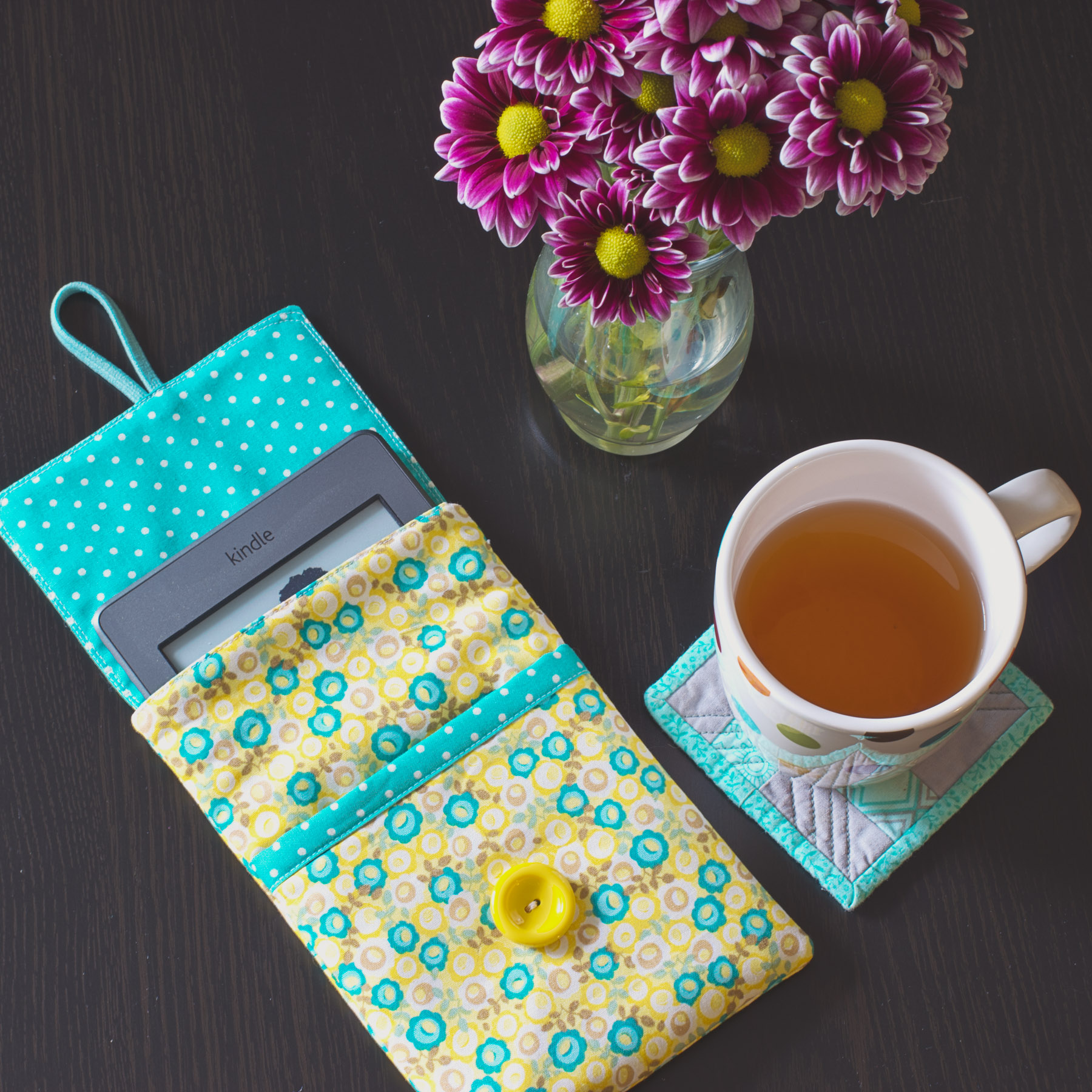 Something A Bit Different Wordless Kindle Case Sewing with katili*made