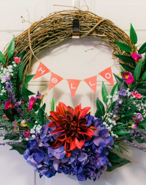 Hello Spring Wreath