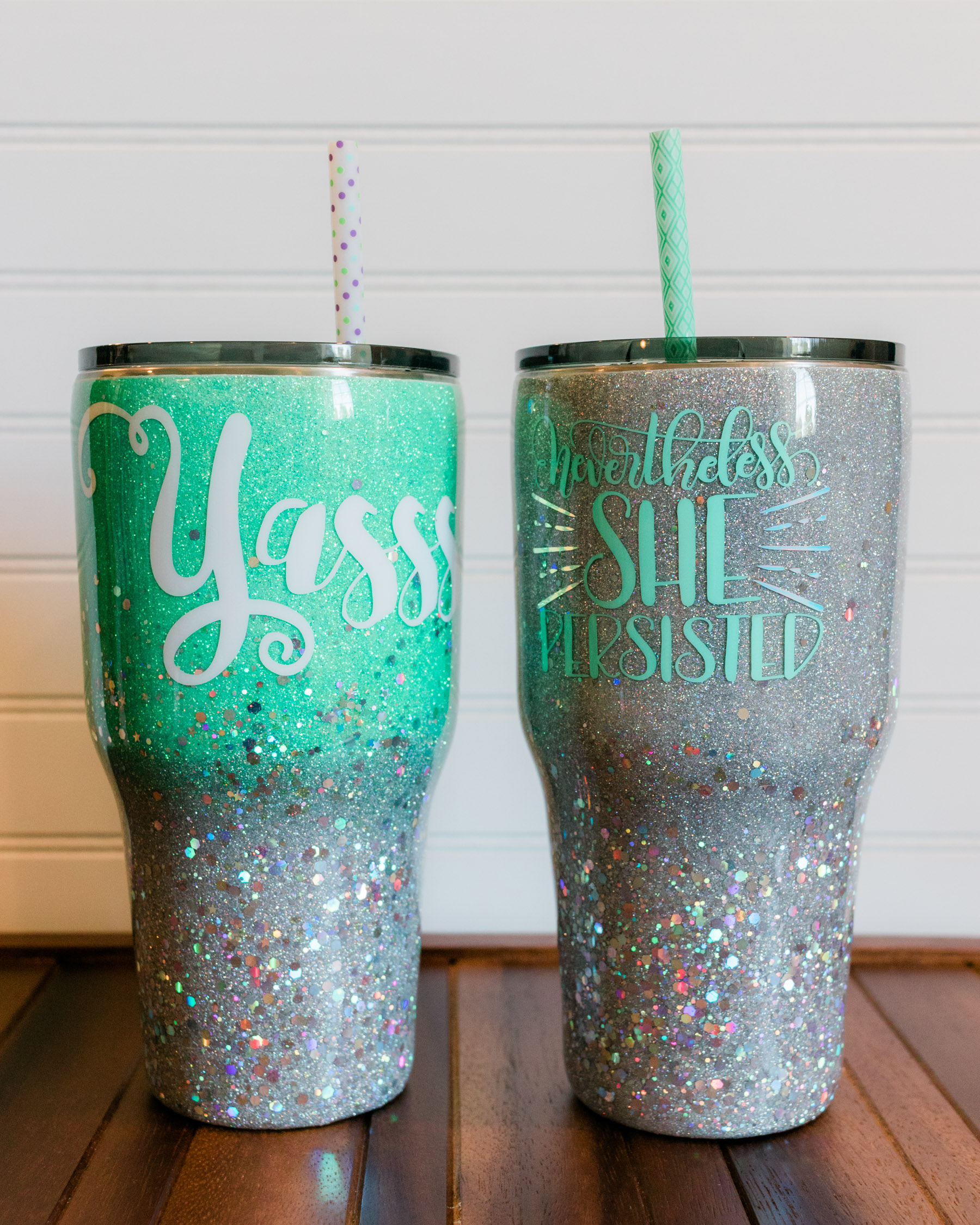 Something New: Tumblers!  Glittered, Miscellaneous with katili*made