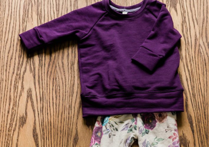 Plum Floral Outfit | katili*made | katilimade.com