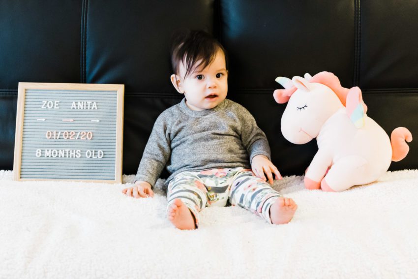 Eight Month Outfit - 12m of Zoe