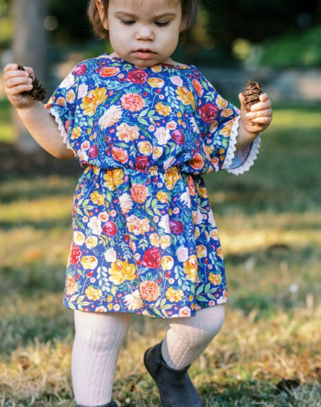 Floral Cinch Dress | katili*made | katilimade.com