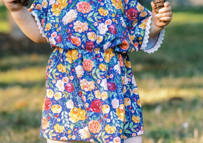 Floral Cinch Dress | katili*made | katilimade.com