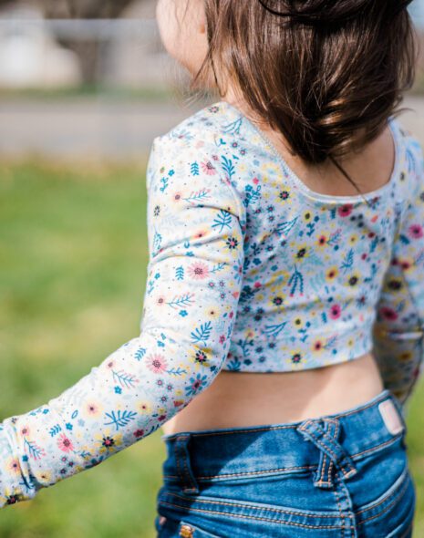 Floral Crop Top | katili*made