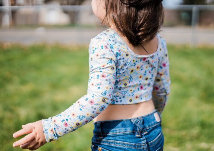 Floral Crop Top | katili*made