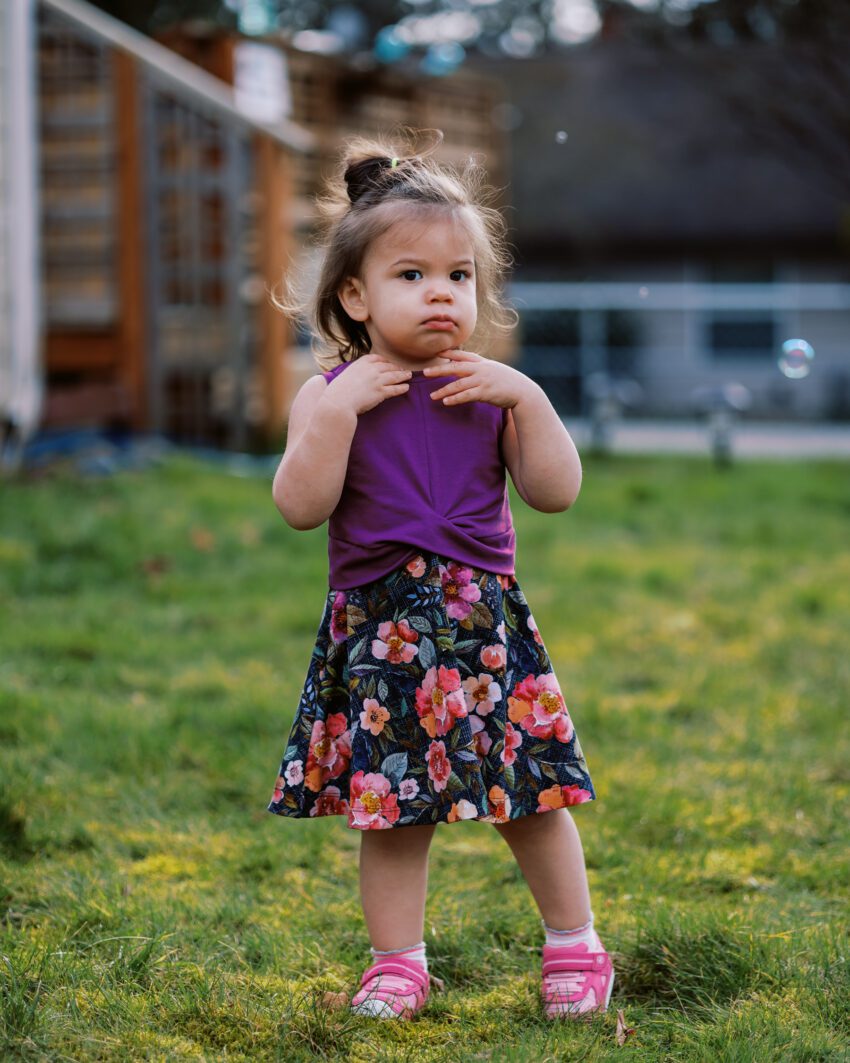 Cross Front Dress